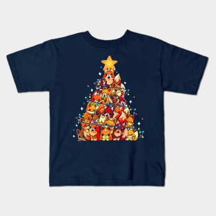 Foxes Tree Kids T-Shirt